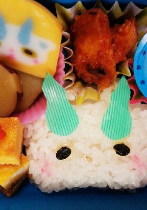 妖怪ウォッチ　コマさん弁当-レシピのメイン写真