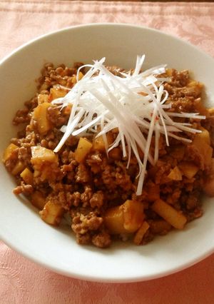 みそ味ひき肉中華丼-レシピのメイン写真