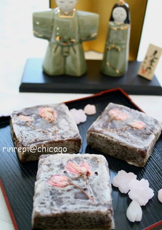 桜きんつば-レシピのメイン写真