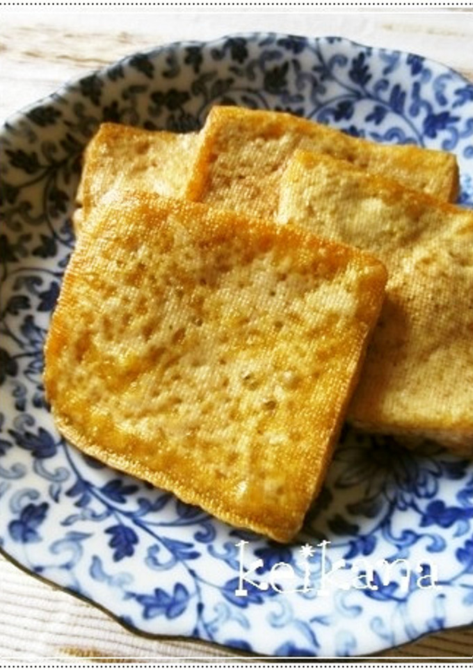 簡単☆自家製さっくり＆ふっくら油揚げ♪-レシピのメイン写真