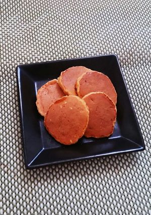 離乳食リンゴのパンケーキ(添加物無し)-レシピのメイン写真