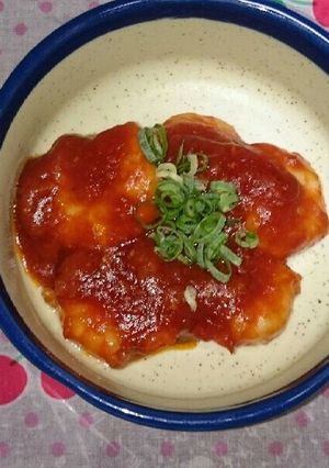 簡単揚げない海老チリ-レシピのメイン写真