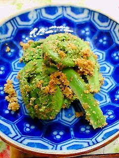 春の便り*簡単!こごみの胡麻あえ-レシピのメイン写真