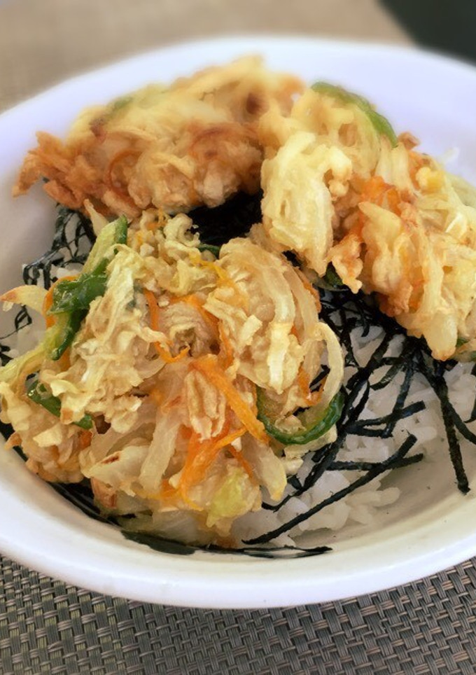 さくっと美味☆切り干し大根のかき揚げ丼-レシピのメイン写真