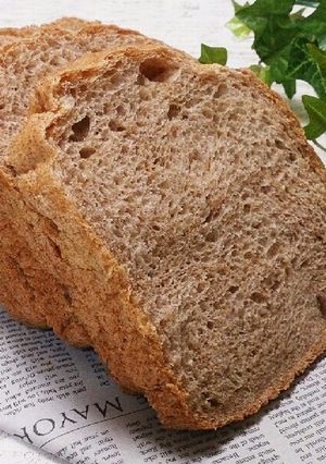 全粒粉の食パン-レシピのメイン写真