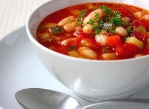 野菜たっぷり★白いんげん豆のトマトスープ-レシピのメイン写真