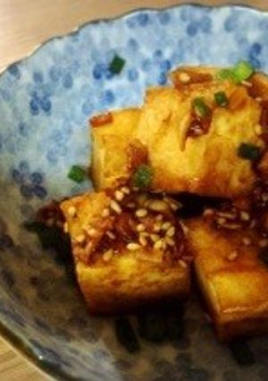 超簡単★厚揚げと玉ねぎだけでもう一品！-レシピのメイン写真