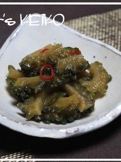 ゴーヤのしょうゆ漬け-レシピのメイン写真