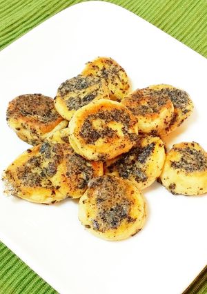 超ゴマ♡ふわとろ明石焼き風お麩ピカタ-レシピのメイン写真