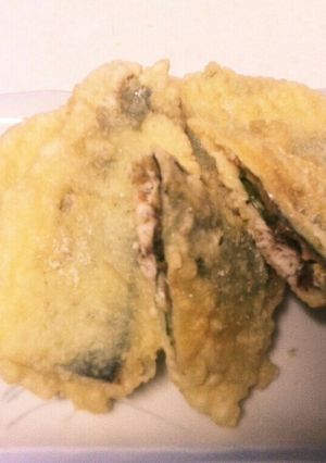 秋刀魚の紅梅揚げ(鰯でも )-レシピのメイン写真