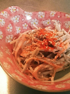 レンジで作るごぼうサラダ-レシピのメイン写真