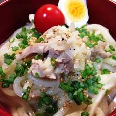 รูปของ ☆★簡単すぎる鶏塩うどん（なか卯風）★☆