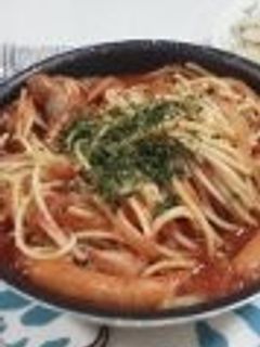 ワンポットパスタ トマトスープパスタ-レシピのメイン写真