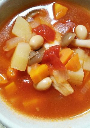 きのこたっぷり☆ミネストローネ-レシピのメイン写真
