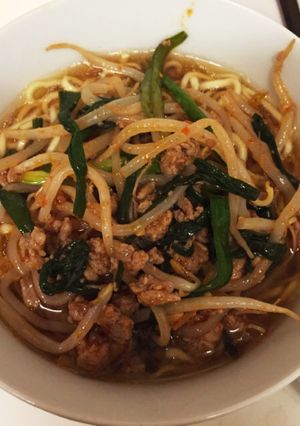 インスタント台湾ラーメン-レシピのメイン写真