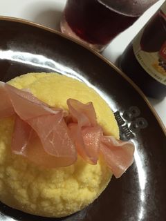 赤ワインと合う!生ハムメロン・・・パン♡-レシピのメイン写真