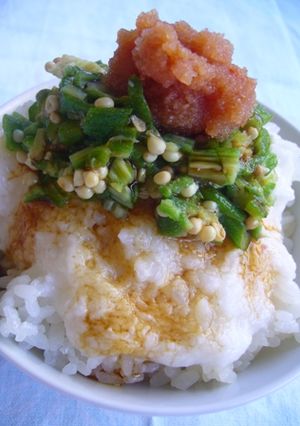 とろネバ明太子ご飯-レシピのメイン写真