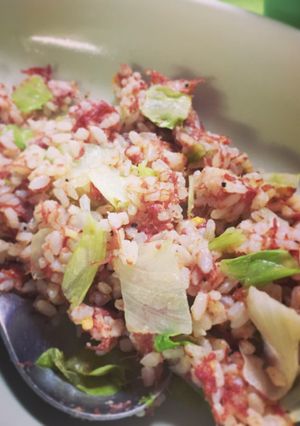 コンビーフとレタスのうまうまチャーハン☆-レシピのメイン写真