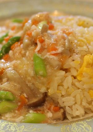 １位★簡単で本格的かにあんかけチャーハン-レシピのメイン写真