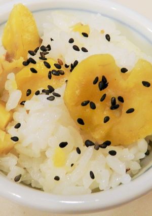 栗ご飯　-レシピのメイン写真