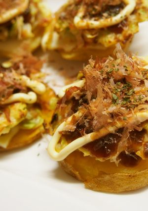 ☆お好み焼きなポテベジカナッペ☆-レシピのメイン写真