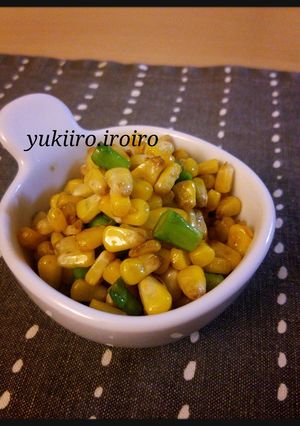とうもろこしのオイスターソース炒め-レシピのメイン写真