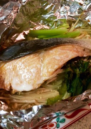 秋鮭のホイル焼き-レシピのメイン写真