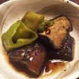 茄子と甘長唐辛子の煮物