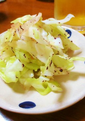 一品にキャベツのらっきょう酢☆ゆかり漬け-レシピのメイン写真