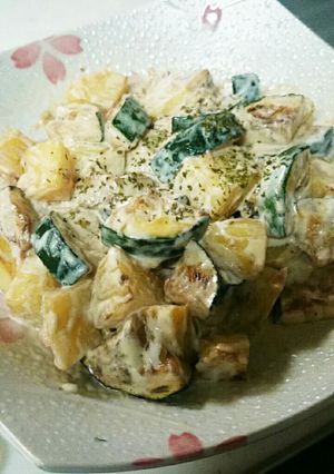 ズッキーニとじゃがいものはちみつ梅マヨ-レシピのメイン写真