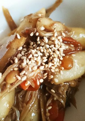 豚角煮の残りで韓国風炒めもの 簡単-レシピのメイン写真