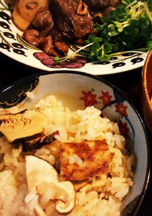 秋の味覚♡しあわせ松茸ご飯♡-レシピのメイン写真