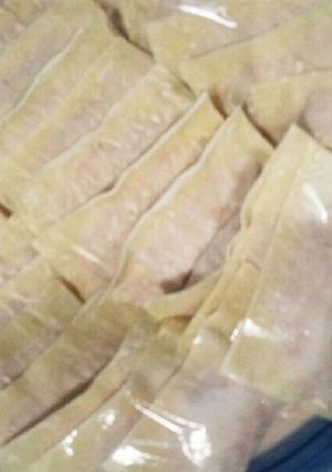 ワンタンの皮で水餃子-レシピのメイン写真