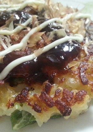 お好み焼きごはん-レシピのメイン写真