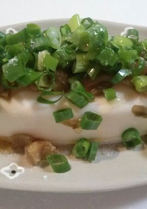酒のお友☆ザーサイの冷奴ごま油風味-レシピのメイン写真