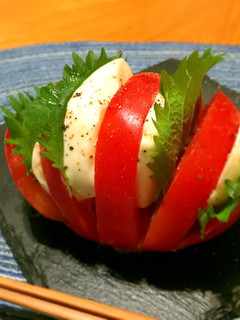 ひと味違う♪ 和風カプレーゼ-レシピのメイン写真