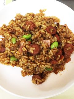 レトルトカレーと余り物具材でカレー飯-レシピのメイン写真