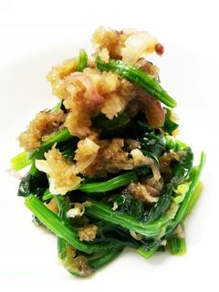 ★ほうれん草,みょうがのみぞれ和え★-レシピのメイン写真
