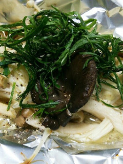 秋鮭とたっぷりきのこのホイル焼き♪-レシピのメイン写真
