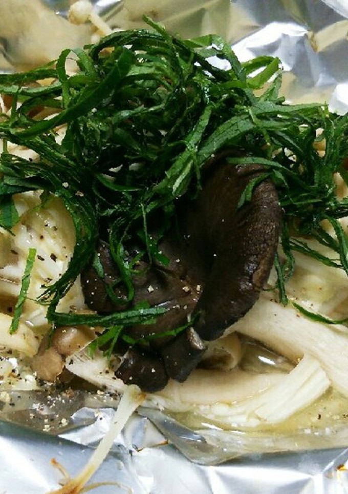 秋鮭とたっぷりきのこのホイル焼き♪-レシピのメイン写真
