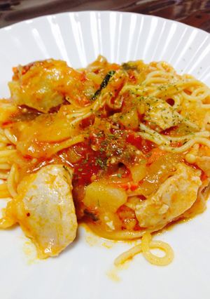 炊飯器で！簡単☆絶品☆チキンカチャトーラ-レシピのメイン写真