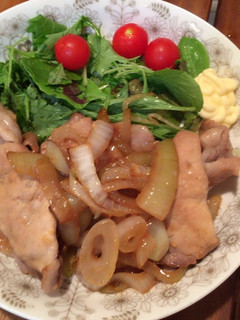 開運クッキング!豚ロースの薄切り生姜焼き-レシピのメイン写真