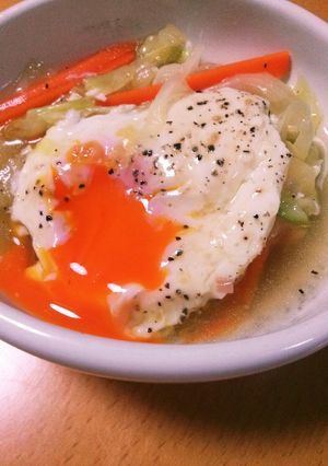 ★簡単！半熟卵がトロ〜リ♡コンソメ煮★-レシピのメイン写真