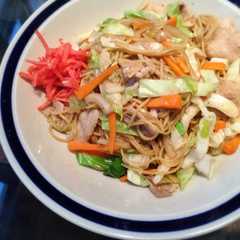 รูปของ 旦那レシピ㉚やきそば風パスタ