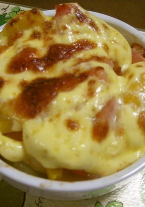 チーズものせてポテベジ焼き-レシピのメイン写真