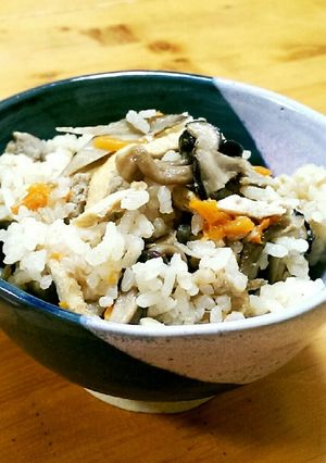 我が家自慢の炊き込みごはん♪-レシピのメイン写真