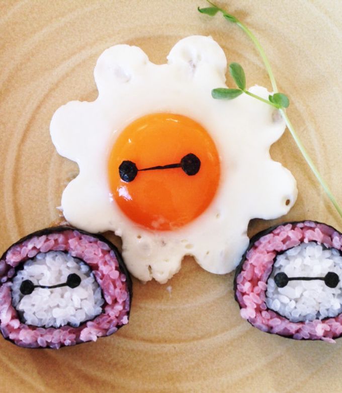 簡単☻ベイマックス☻デコのり巻き by トトロ♫ 【クックパッド】 簡単