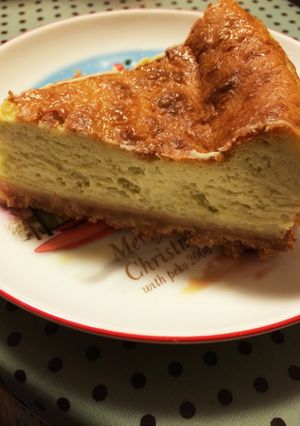 簡単！枝豆の濃厚チーズケーキ-レシピのメイン写真