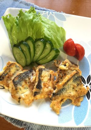 とびうおのピカタ〜ピザ用チーズで〜-レシピのメイン写真