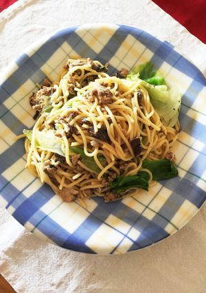 糖質制限中！おから麺でなんちゃってパスタ-レシピのメイン写真
